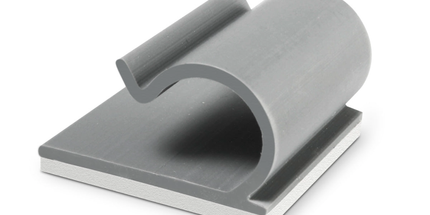 Pakrel - C-Clip Grey Plastic Handpiece Holder 5/Pk