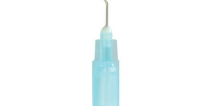 Pre-Bent Applicator Tips 25g Blue 100/Cup