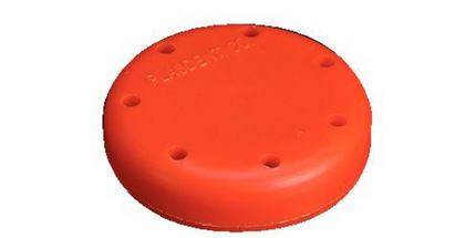 Plasdent - Magnetic Bur Block 7-Hole Small Round Coral