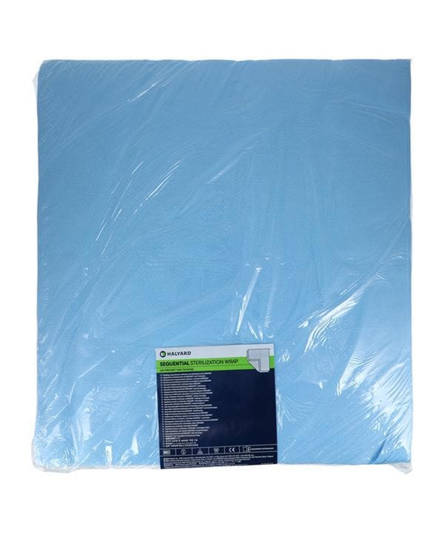 KC - KimGuard KC100 20" x 20" Sterilization Wrap 500/Pk. Sequential wrap. SMS fabric