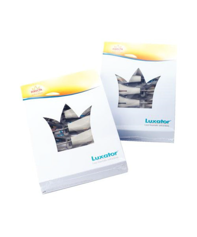 Directa - Luxator Starter Kit. Kit Contains: 1 each of 3 mm Curved Blade, 3 mm Straight