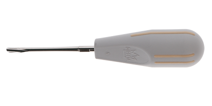 Directa - Luxator, 5 mm Straight Blade Tan Stripes. Indicated for interproximal use