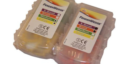 Directa - FenderWedge Assortment Kit 144/Bx. 36 wedges of each size. Designed to protect