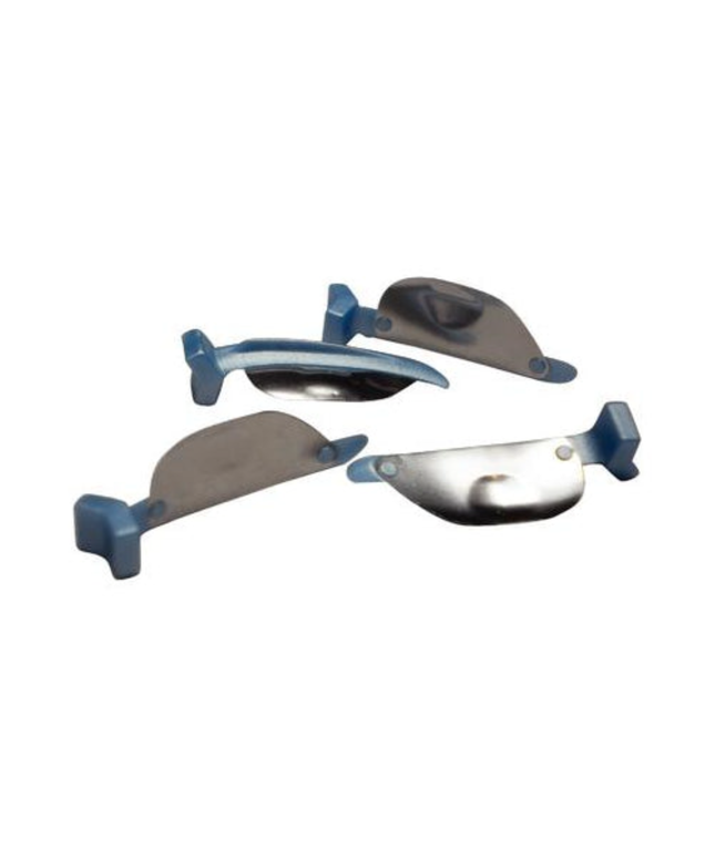 Directa - FenderMate Right Narrow, Light Blue 18/Pk. Combines a pre-curved wedge