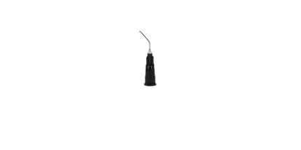 HSB - Pre-Bent Applicator Tips 20g Black 100/Pk