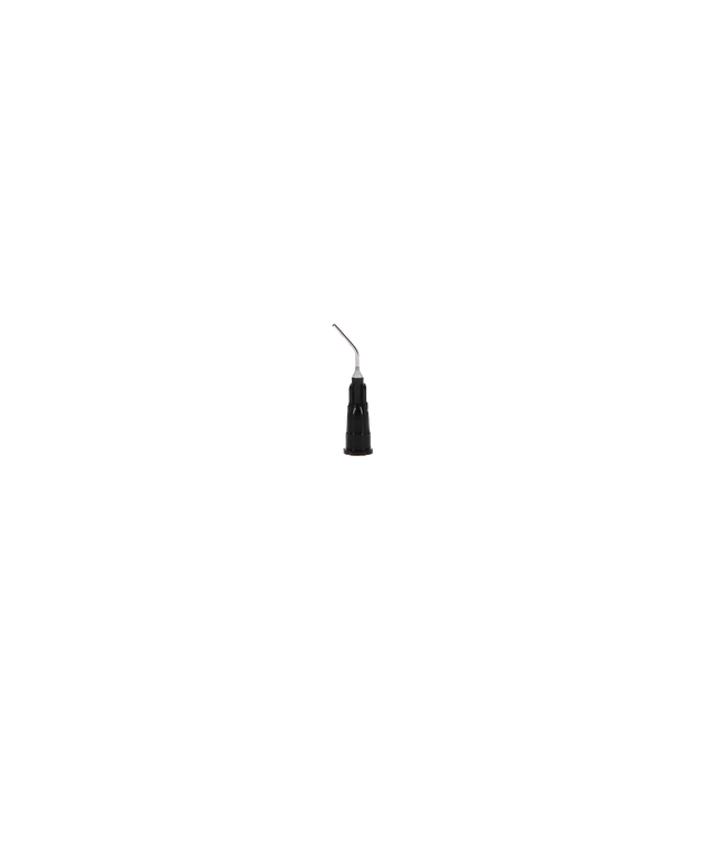 HSB - Pre-Bent Applicator Tips 20g Black 100/Pk