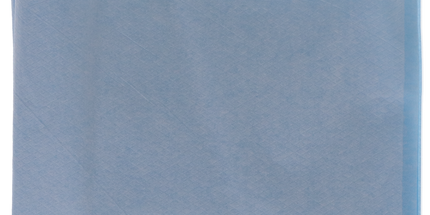 HSB - Headrest Cover/Sleeve, Paper/Poly - 13"W x 10"L - Blue, 500/Bx
