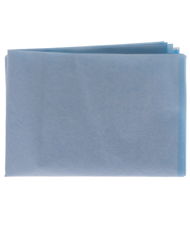 HSB - Headrest Cover/Sleeve, Paper/Poly - 13"W x 10"L - Blue, 500/Bx