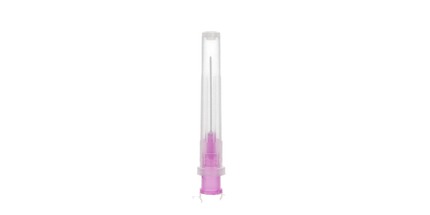 HSB - Endo Irrigating 30GA Needle Box/100 (30GA x 1" needle, purple hub Blunt End Cannual with clear cap, sterile 1pc/blister, 100pcs/box)