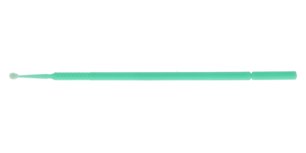 HSB - Micro-Brush Disposable Applicators, Regular, Green, 4 x 100/Pk