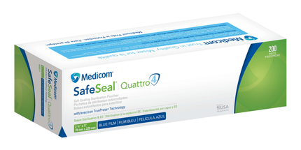 Medicom - SafeSeal - Duet Pouch - 2.75 x 9 - 200/Bx