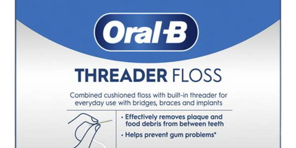 P&G - Oral-B Threader Floss 30 envelopes of 5 Threaders (replaces PROC-84843408)
