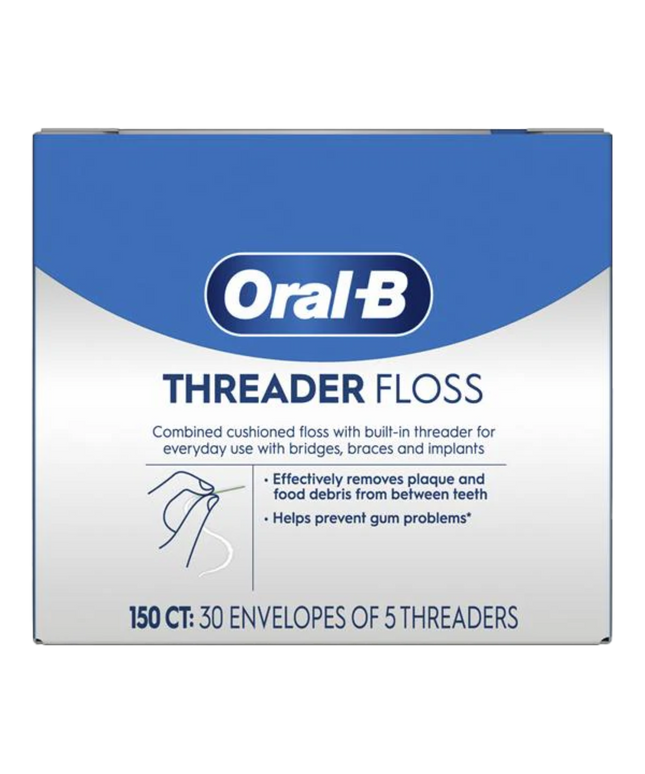 P&G - Oral-B Threader Floss 30 envelopes of 5 Threaders (replaces PROC-84843408)