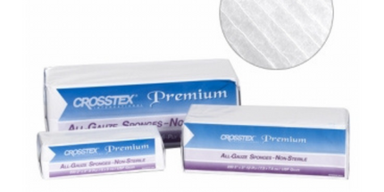 All-Gauze Sponges Premium N/S 4x4 12-Ply 2000/Case