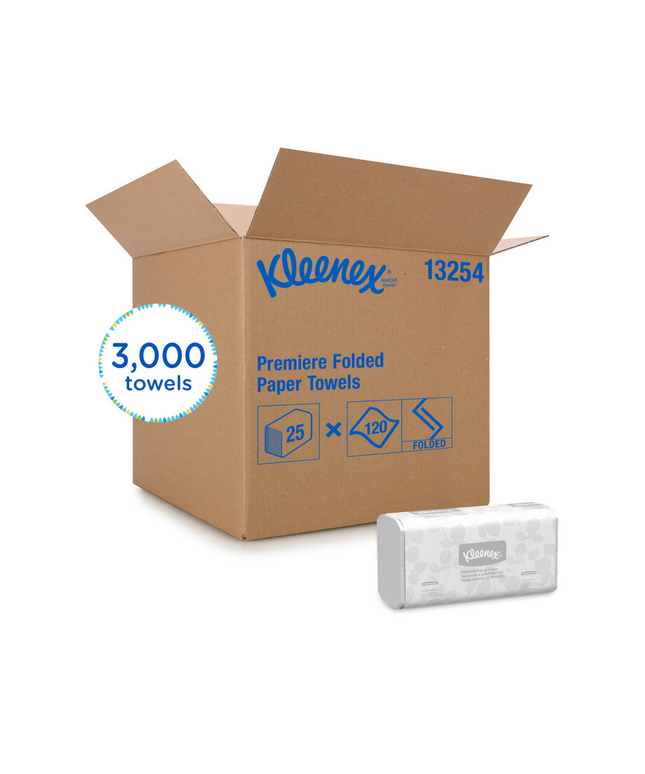 Kleenex Premier Scottfold Towels 3000/Cs