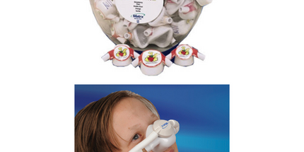 DynoMite Nasal Hoods Medium Plain 24/Pk