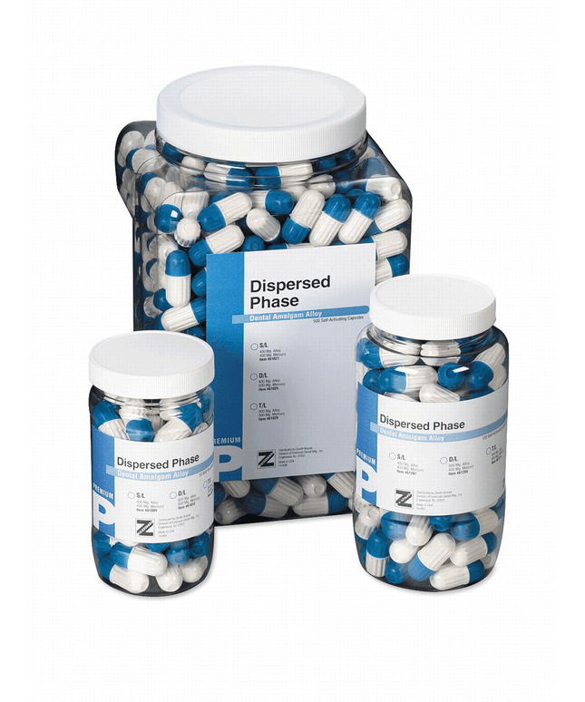 500 Capsules - Single Spill (Cap: Gray, Body: Green)