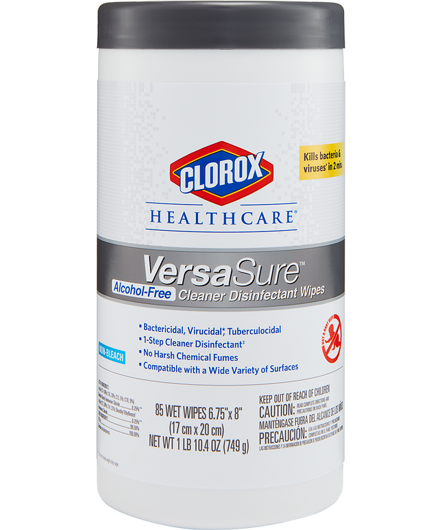 Clorox - VersaSure AF Wipes 85/Can