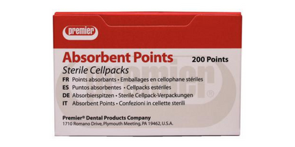 Absorbent Points Sterile X-Coarse 200/Pk