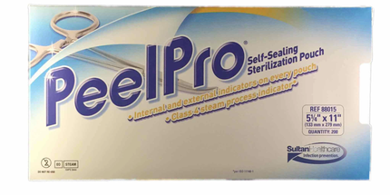 Sultan - PeelPro Sterilization Pouches 200/Box 5.25"x11"