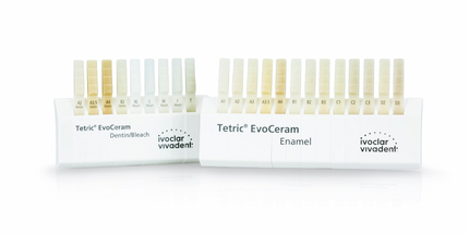 Tetric EvoCeram Shade Guide