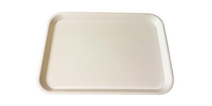Flat Tray Size E White