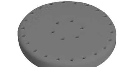 Plasdent - Magnetic Bur Block 28-Hole Large Round Black