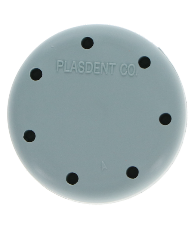 Plasdent - Magnetic Bur Block 7-Hole Small Round Seagreen