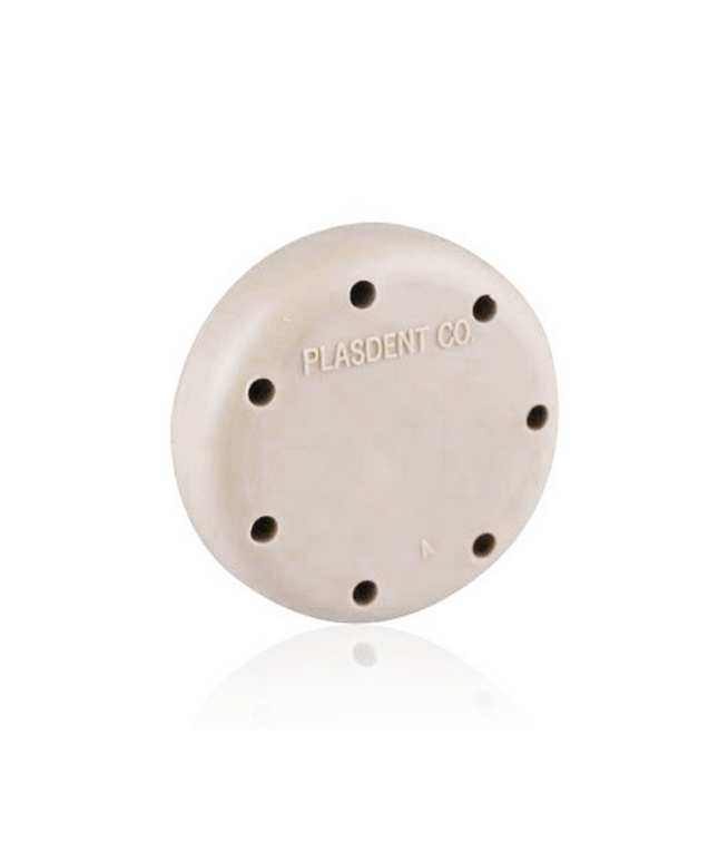 Plasdent - Magnetic Bur Block 7-Hole Small Round Sand