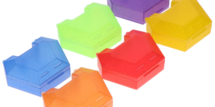 Plasdent - Glitter Premium Retainer Cases 12/Pk
