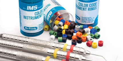Hu-Friedy - Regular Color Code Instrument Rings Assorted 90/Pk