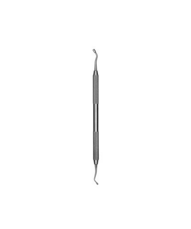Plugger Amalgam 0/1 DE Serrated #6 Handle