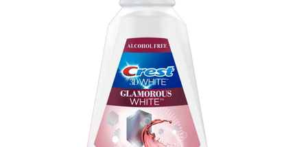 P&G - Crest 3D White Glamorous White Mouthwash, 946mL (32 fl. oz.), Fresh Mint flavor, 4/cs (Old #s 80338919, 80342119, 80293578)