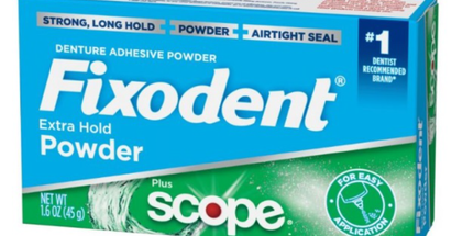 P&G - Fixodent Denture Adhesive Powder Plus Scope 1.6oz 24/Case