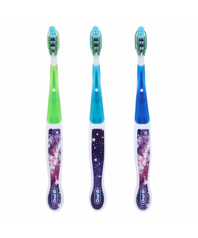 P&G - Oral-B Kids Manual Toothbrush 6+ Stars Graphics 6/Pk
