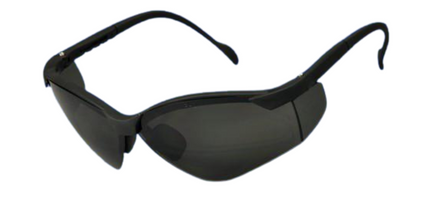 Palmero - ProVision See-Breez Eyewear Black Frame Grey Lens