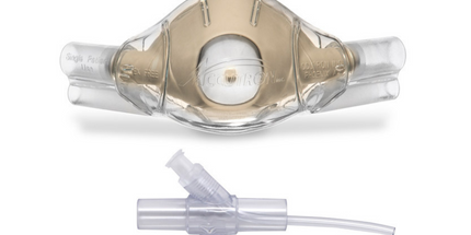 Accutron - ClearView Nasal Mask and Capnography Bundle Adult Unscented Grey 12/Pk