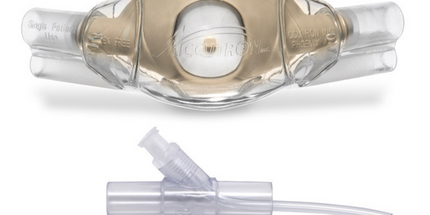 Accutron - ClearView Nasal Mask and Capnography Bundle Pediatric Unscented Grey 12/Pk