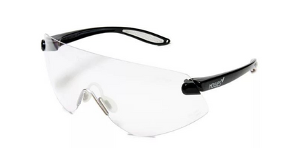 Outback Protective Eyewear Clear Lens Black Frame