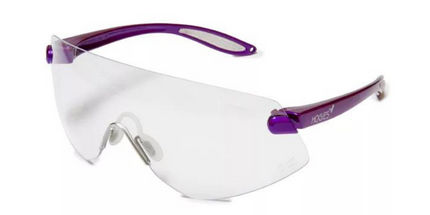 Outback Protective Eyewear Clear Lens Blue Frame