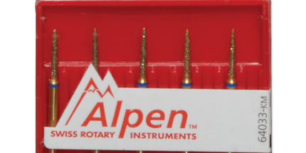 Alpen Multilayer Diamonds FG 368-016 Coarse 5/Pk