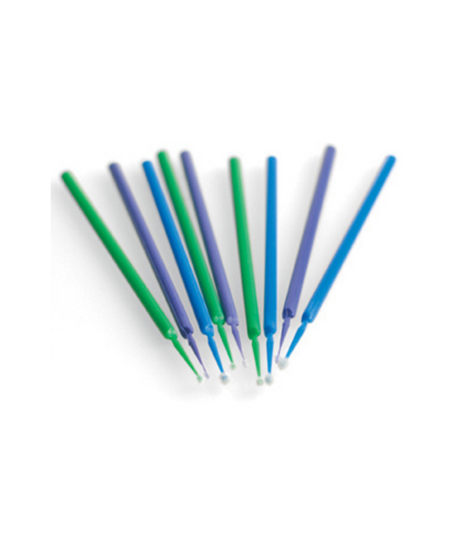 Points Brush Applicators Fine 400/Pk Light-Green