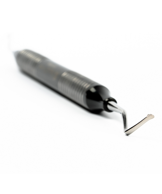 Pascal - Retrax R-50 Circlet Rounded Non-Serrated Black Handle