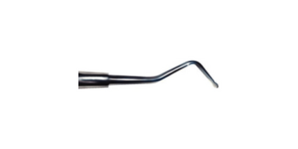 Pascal - Retrax R-55 Circlet Rounded Serrated Black Handle