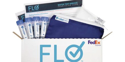 ProEdge - Flo Water Mail-in Test Kit w/ 4 Specimen Vial