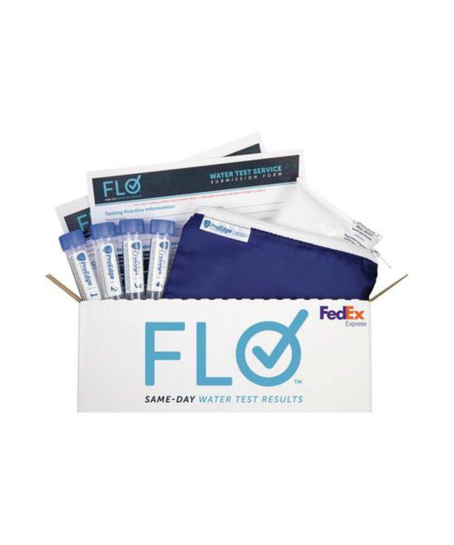 ProEdge - Flo Water Mail-in Test Kit w/ 4 Specimen Vial
