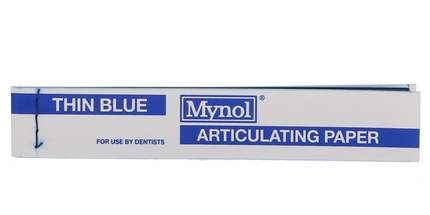 Mynol Thin Blue articulating paper, box of 14 books