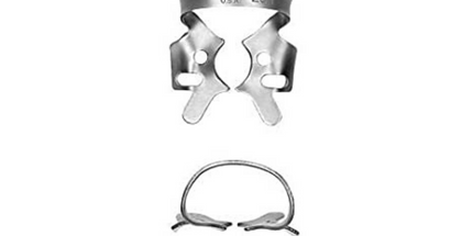 Rubber Dam Clamp Satin Finish 201