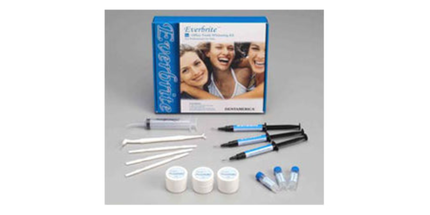 DentAmerica - Everbrite In Office Tooth Whitening 3 Patient Kit, 35% Hydrogen Peroxide. Kit