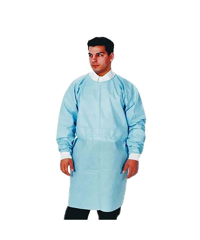 ValuMax - Dual-Fabric Cover Gown 10Pk Blue